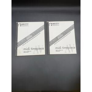 MOTU 8in 8 Out MIDI Interface / Synchronizer MIDI AV UserGuide - Lot 2